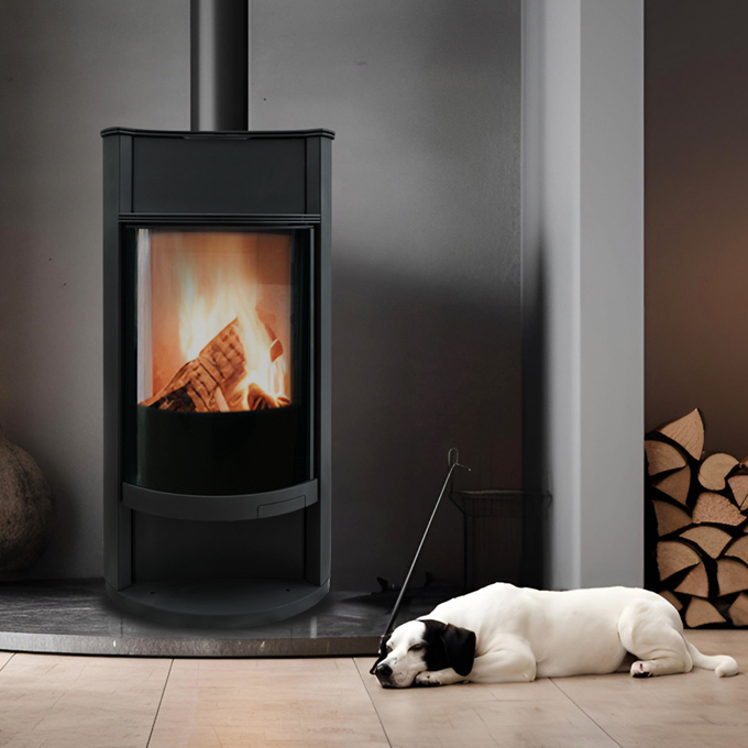 Kaminofen Stefanie im Wohnzimmer
